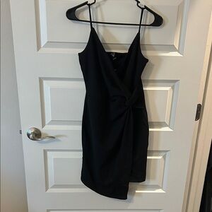 Windsor Black Asymmetrical Dress